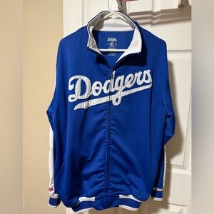 Stitches Royal Blue Dodgers Varsity Jacket